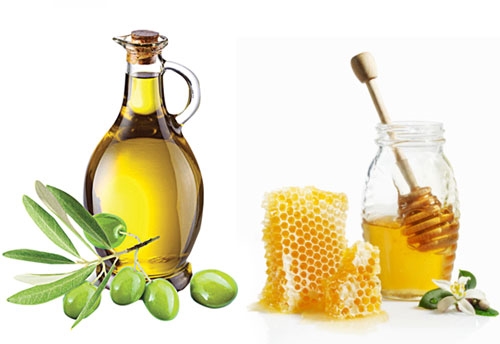 Dầu oliu kết hợp mật ong và sữa giúp dưỡng ẩm da tốt