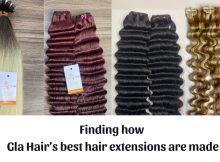 Finding how Gla Hair's best extensions are made